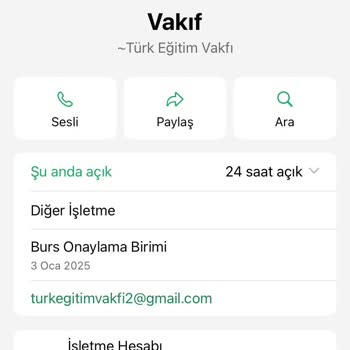 Tev Bursu Adıyla Yapılan Şüpheli İletişim Hakkında Uyarı