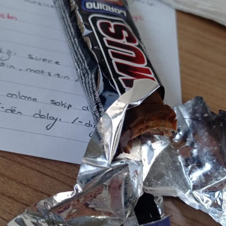 Paketli Üründe Beklenmedik Yabancı Madde Bulunması