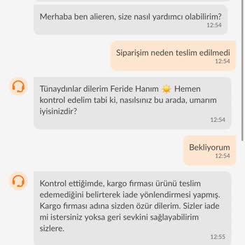 Trendyolmilla Siparişim Bilgilendirme Yapılmadan İptal Edildi