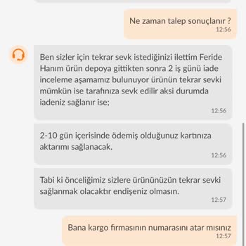 Trendyolmilla Siparişim Bilgilendirme Yapılmadan İptal Edildi