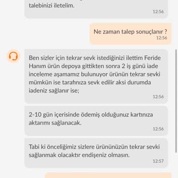 Trendyolmilla Siparişim Bilgilendirme Yapılmadan İptal Edildi