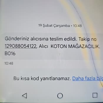 Koton Kentpark Şubesinde İade Sorunu Ve İletişimsizlik