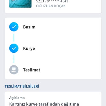 Teslim Edilmeyen Kart Ve İletişim Sorunu