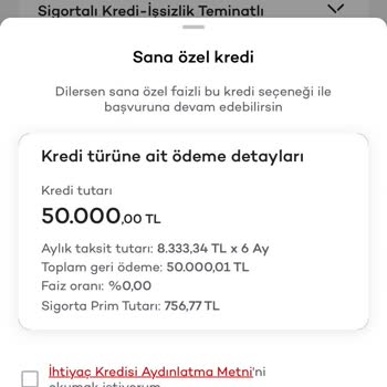 Akbank Faizsiz Kredi Vaadi Gerçekleşmedi