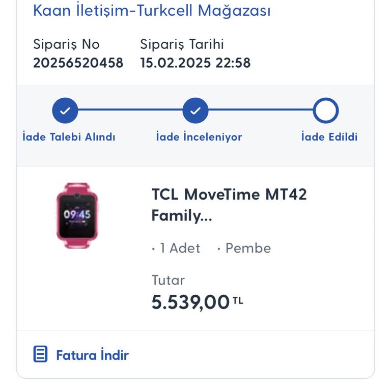 Turkcell Pasaj'da İade Süreci Sorunu