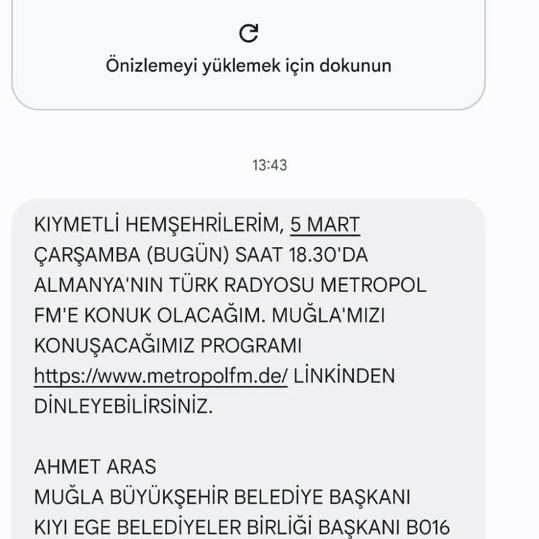 Yanlış Kayıtlı Bilgilerle Sürekli SMS Alıyorum
