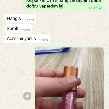 Yanlış Sipariş Ve Adres Sorunu