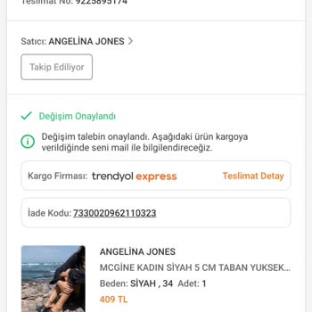 Trendyol'da Sipariş Değişiminde Yaşanan Sorunlar