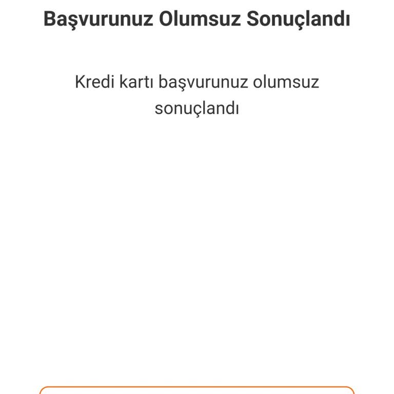 ING Bank Kredi Kartı Başvurusunda Belirsiz Ret