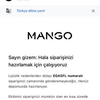 Kargo Numarası Hatası Yüzünden Ürünüm Ulaşmadı