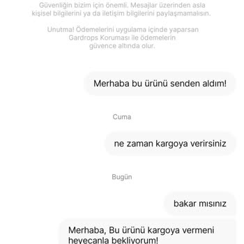 Gardrops'ta Geciken Kargo Ve İletişimsizlik Sorunu