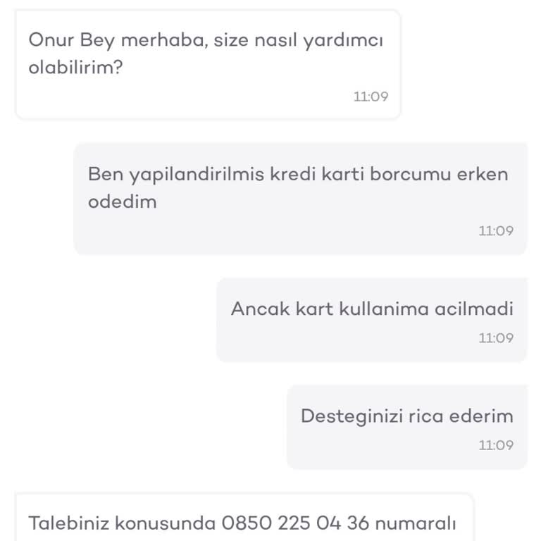 Müşteri Hizmetlerine Ulaşamama Ve Geciken SMS Sorunu