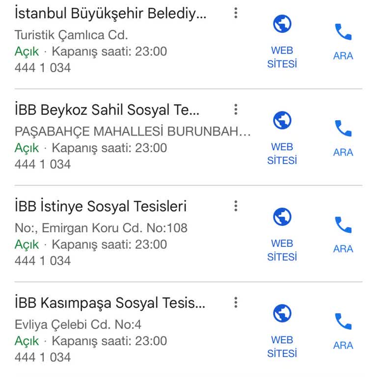 İBB Sosyal Tesis Telefonları Neden Açılmıyor