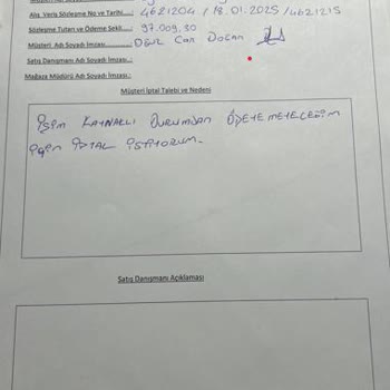 İptal Edilen Siparişin İadesi Yapılmadı, Hala Taksit Mesajları Geliyor