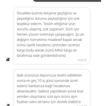 Karaca Online'dan Gelen Sorunlu Ürün Ve Zorlu İade Süreci