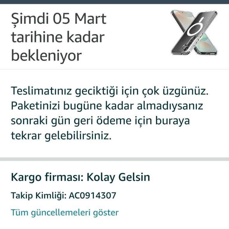 Amazon Siparişim Nerede: Kargo Teslim Edilmiyor!