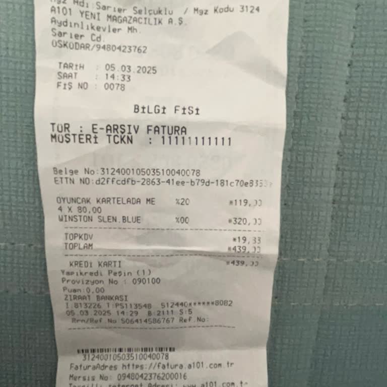 A101 Mağazasında Saygısız Davranış Ve Tehdit