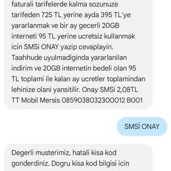 Taahhüt Mesajı Hatası Ve Destek Eksikliği