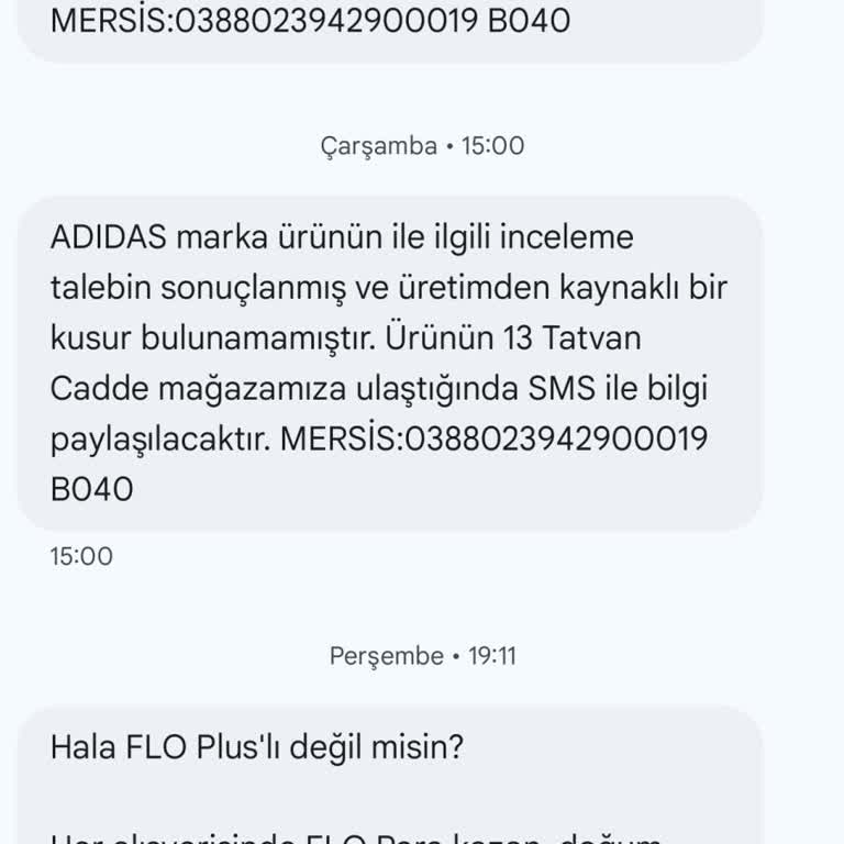FLO Mağazasından Alınan Adidas Ayakkabının Kalite Sorunu
