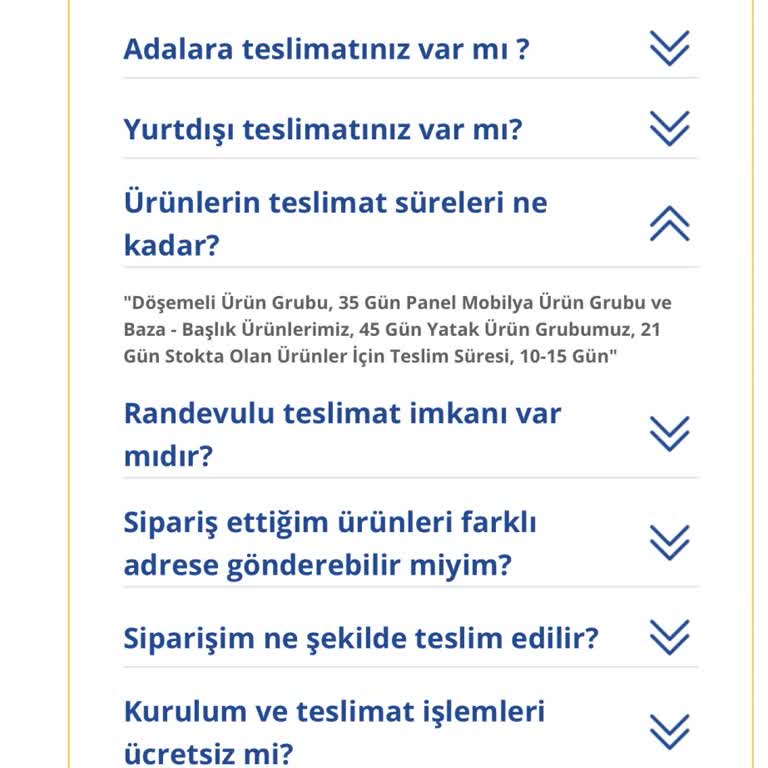 İstikbal'den 45 Günlük Teslimat Süresi Kabusu