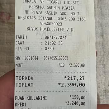 Bershka Montun Kalitesi Hayal Kırıklığı Yarattı