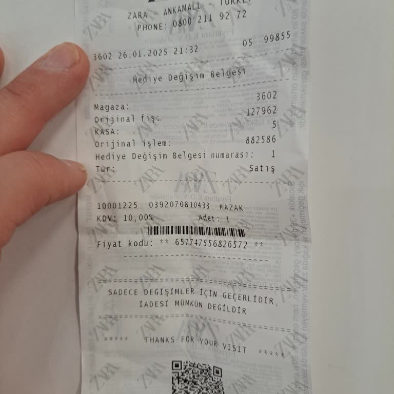 Zara'da Değişim Süresi Sorunu