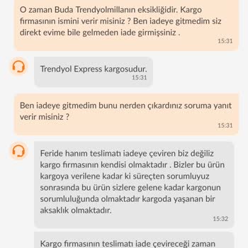Trendyol Express Kargo Teslimat Sorunu Ve İletişim Eksikliği