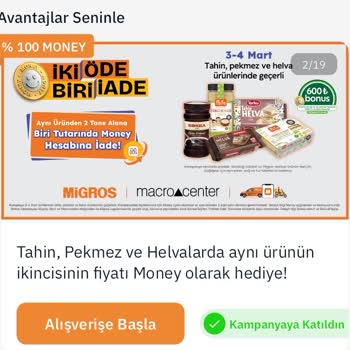 Migros Money İade Kampanyası Ve Yavaş Müşteri Hizmetleri Sorunu
