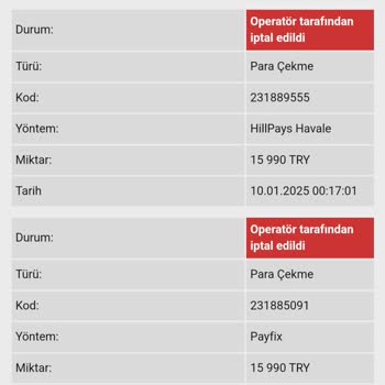 Spinco Sitesinde Para Çekim Sorunu ve İlgisizlik