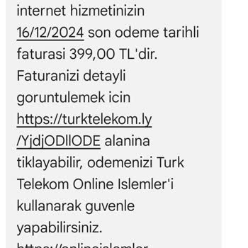 Sürekli İnternet Kesintisi Ve Fatura Şoku