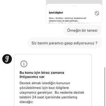 Gardrops'ta Sipariş İptali Ve İletişim Sorunu