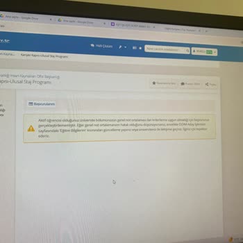 Staj Başvuru Sürecinde Not Ortalaması Engeli Ve İletişim Sorunları