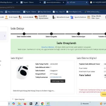 Yanlış İade Süreci Ve Para İadesi Sorunu