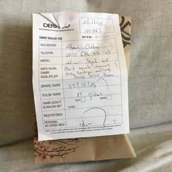 Derimod Kemerin Ayıplı Mal Sorunu