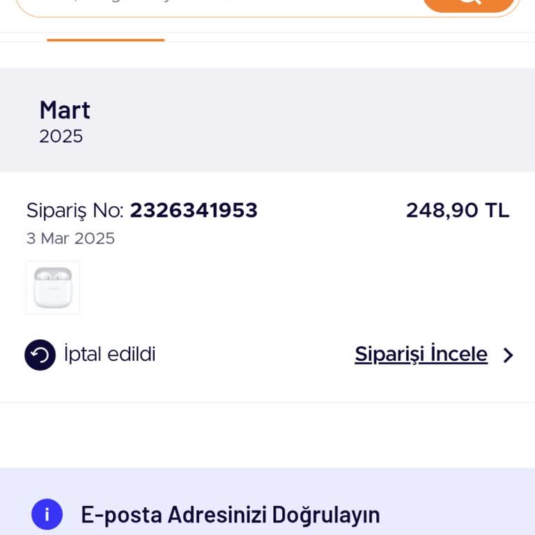 Teknosa'dan İptal Edilen Sipariş Mağduriyeti