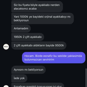 İade Talebine Olumsuz Yanıt Ve Müşteri Hizmetleri Sorunu