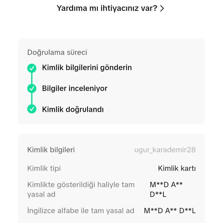 TikTok Hesabımda Yetkisiz Kimlik Doğrulaması