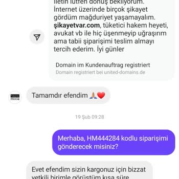 Hepsimoda'da Kargoya Verilmeyen Sipariş Ve Ulaşılamayan Müşteri Hizmetleri