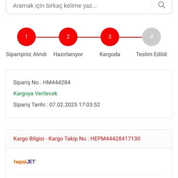 Hepsimoda'da Kargoya Verilmeyen Sipariş Ve Ulaşılamayan Müşteri Hizmetleri