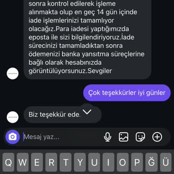 İade Sürecinde Mağduriyet: Çözüm Bekleyen Müşteri