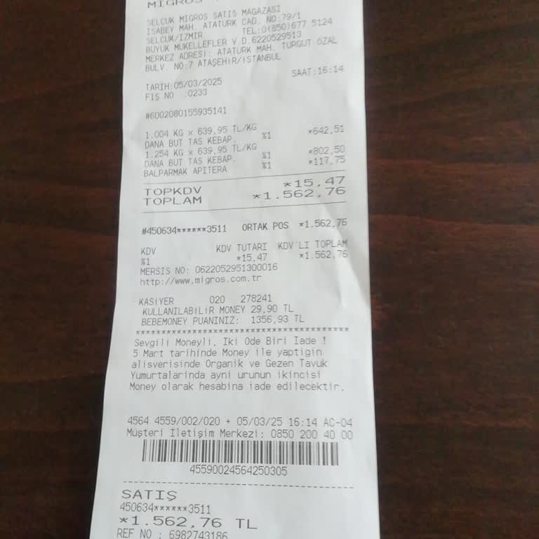 Müşteri Puanlarının Çalışan Kartına Geçirilmesi