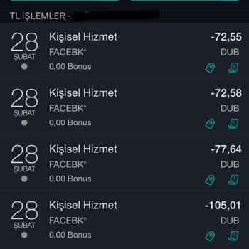 Kredi Kartımdan Bilgim Dışında Yüksek Miktarda Çekim Yapıldı