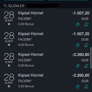 Kredi Kartımdan Bilgim Dışında Yüksek Miktarda Çekim Yapıldı