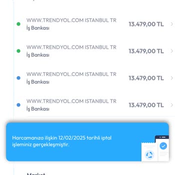 Trendyol Üzerinden Sipariş Edilen Ürünlerin İptal Edilmesi