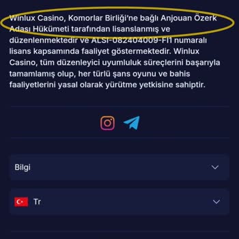 Winlux Casino Yanılttı