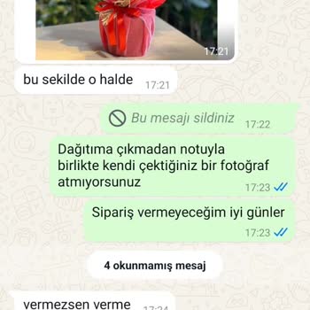 Güven Sarsan Çiçek Teslimatı: Fotoğrafsız Hizmetin Hayal Kırıklığı