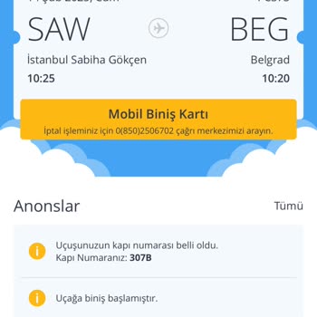 Pegasus'un Koltuk Düzeni Hatası Küçük Çocuğumu Mağdur Etti!