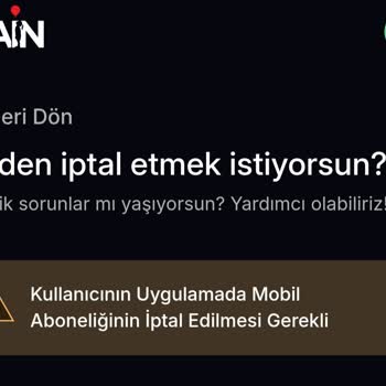 Gain Aboneliği İptalinde Yaşanan Sorunlar