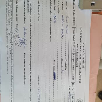 Hastanede Sahte Evrak Ve İlgisizlik