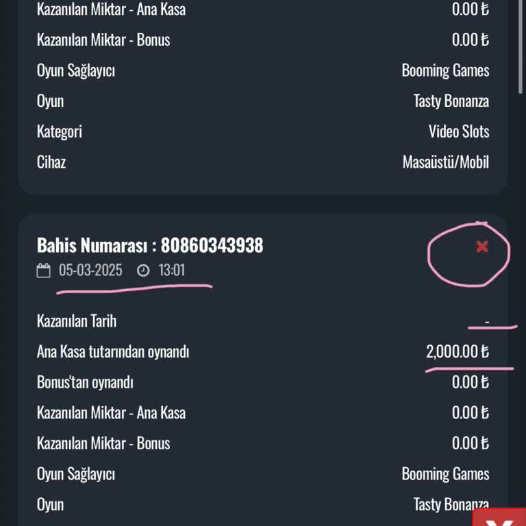 Yanlış Bahis İşlemleri Ve Anlaşılmaz Destek